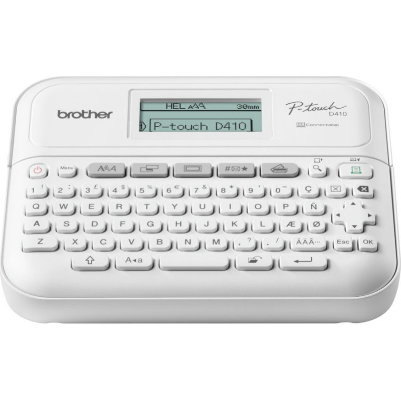 Brother Printers Brother  PT-D410 | Mono | Thermal | Label Printer | White