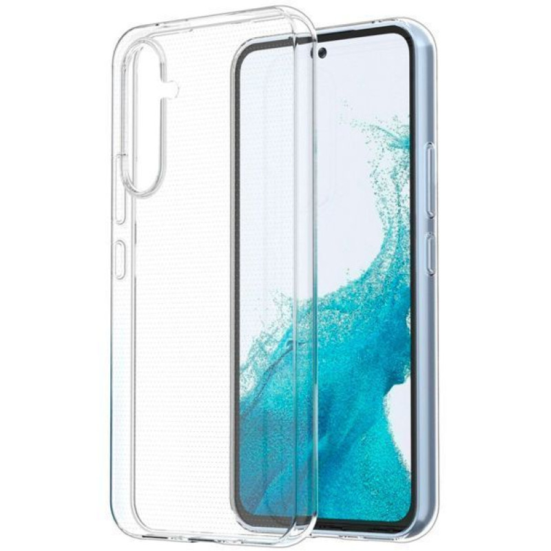 Connect Aizmugurējais vāciņš Connect Samsung Galaxy A54 Clear Silicone Case 1.5mm TPU Transparent