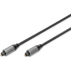 Digitus Parveidotājs Digitus  TOSLINK CABLE M/M, Digital Audio DB-510510-030-S 3 m, Black