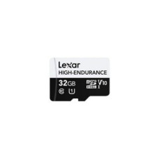 Lexar Atmiņas kartes Lexar  Flash Memory Card | High-Endurance | 32 GB | microSDHC | Flash memory class UHS-I