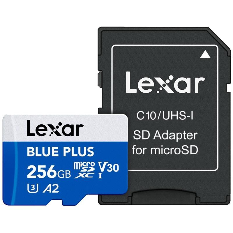 Lexar Cita datorprece Lexar  MEMORY MICRO SDXC 256GB UHS-I/W/A LMSBLPL256G-BNANG