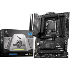 MSI Pamatplate Intel procesorsiem MSI  MAG B760 TOMAHAWK WIFI Processor family Intel Processor socket LGA1700 DDR5 Supported hard disk drive interfaces SATA, M.2 Number of SATA connectors 4