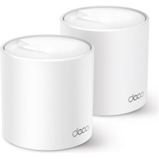 Tp-Link Rūteris TP-Link  Wireless Router||Wireless Router|2-pack|2900 Mbps|Mesh|Wi-Fi 6|3x10/100/1000M|Number of antennas 2|DECOX50(2-PACK)