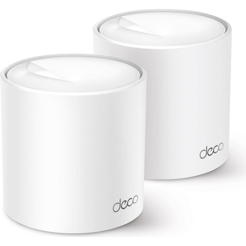 Tp-Link Rūteris TP-Link  Wireless Router||Wireless Router|2-pack|2900 Mbps|Mesh|Wi-Fi 6|3x10/100/1000M|Number of antennas 2|DECOX50(2-PACK)
