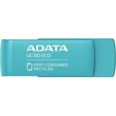 Adata Zibatmiņa ADATA  MEMORY DRIVE FLASH USB3.2 64GB/GREEN UC310E-64G-RGN