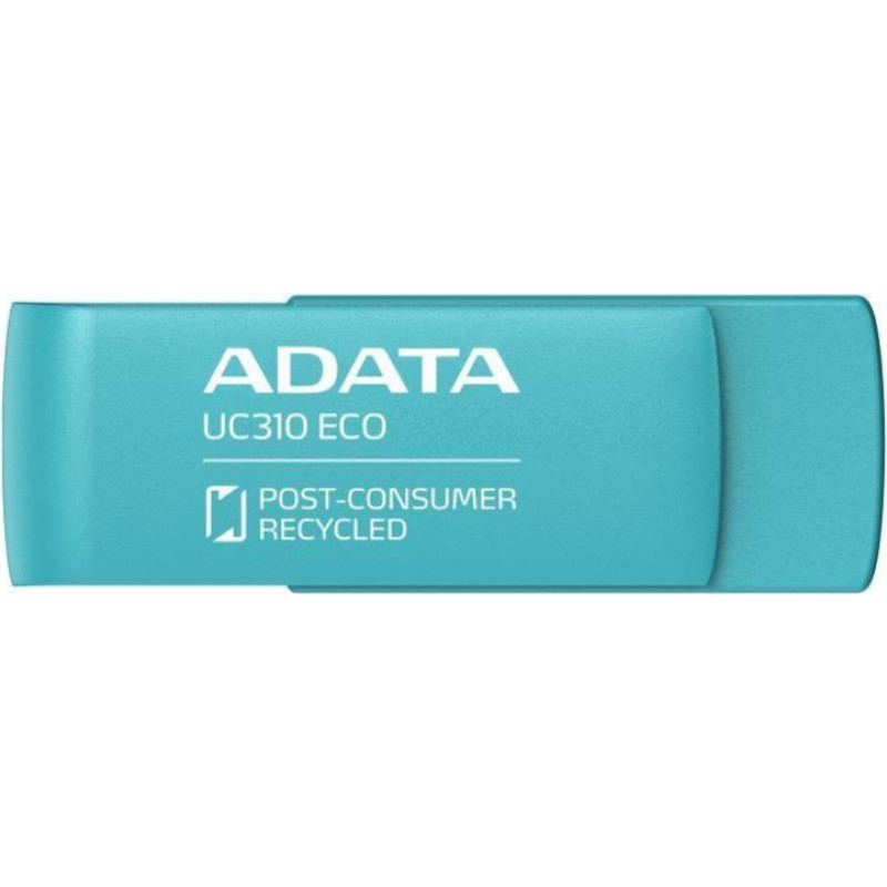 Adata Zibatmiņa ADATA  MEMORY DRIVE FLASH USB3.2 64GB/GREEN UC310E-64G-RGN
