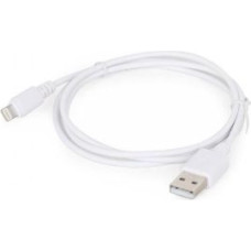 Gembird Kabelis Gembird  CABLE LIGHTNING TO USB2 2M/WHT CC-USB2-AMLM-2M-W