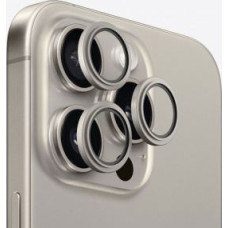 Evelatus Aizsargstikls Evelatus Apple iPhone 15 Pro / 15 Pro Max Camera Lens Protector Armor Natural Titanium