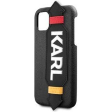 Karl Lagerfeld Aizmugurējais vāciņš Karl Lagerfeld Apple iPhone 11 Pro Strap Cover Black