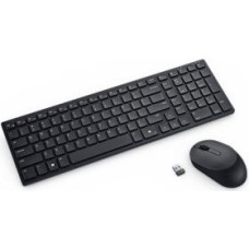 Dell Datora tastatūra Dell  | Silent Keyboard and Mouse | KM555 | Keyboard and Mouse Set | Wireless | US International (QWERTY) | Black | 2.4 GHz, Bluetooth 5.1 | Wireless connection