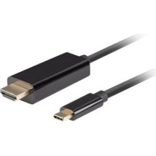 Lanberg Parveidotājs Lanberg  USB-C to HDMI Cable, 1.8 m 4K/60Hz, Black