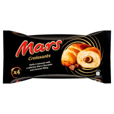 MARS Kruasāni ar karameļu un šokolādes krēmu 192g (4x48g)