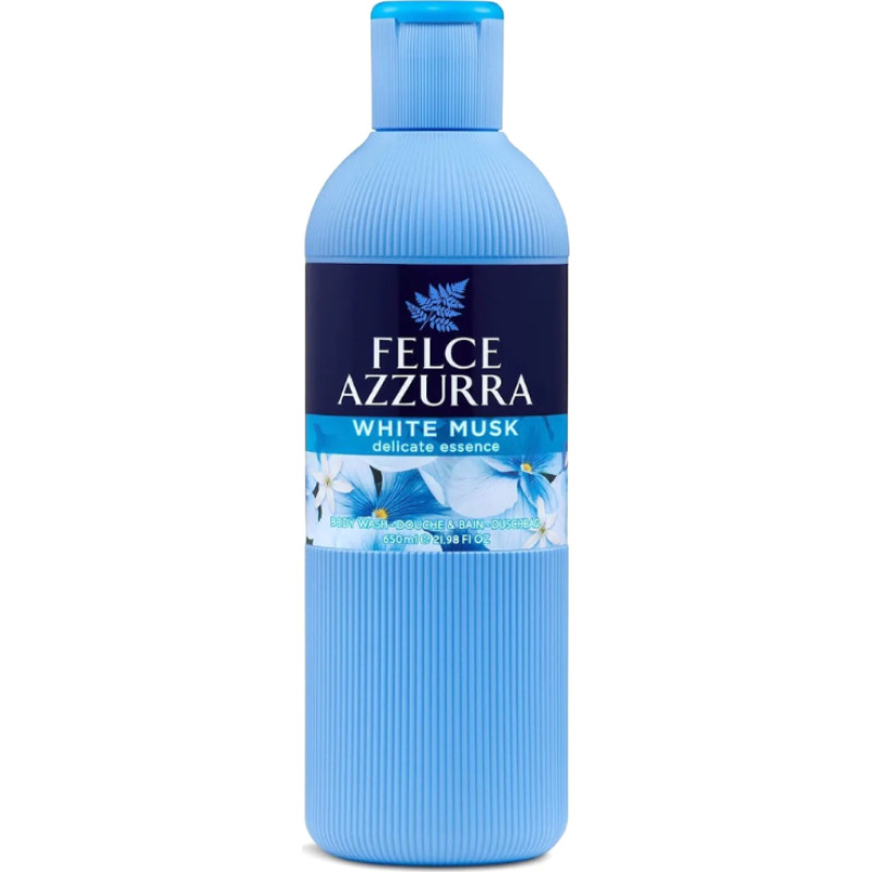 Felce Azzurra White Musk dušas un vannas želeja ar balto muskusu 650ml