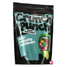 CRUNCH PUNCH  Sour Crunchy Rainbows Liofilizētas konfektes 100g