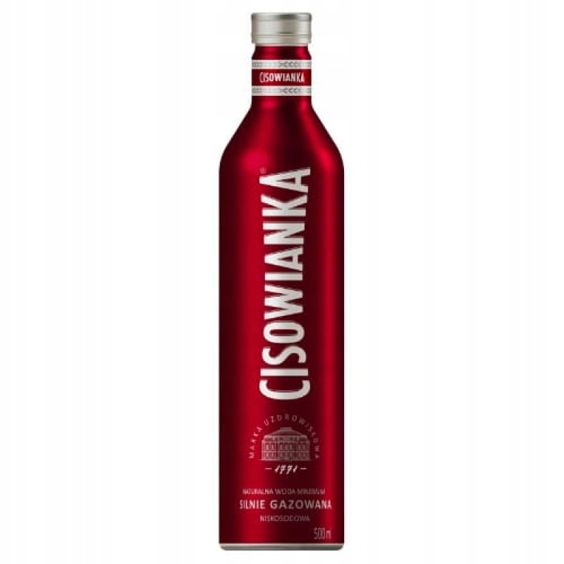 CISOWIANKA stipri gāzēts minerālūdens, Al 500ml