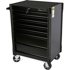 Kamasa Tools Instrumentu ratiņi 7 atvilktnes melni