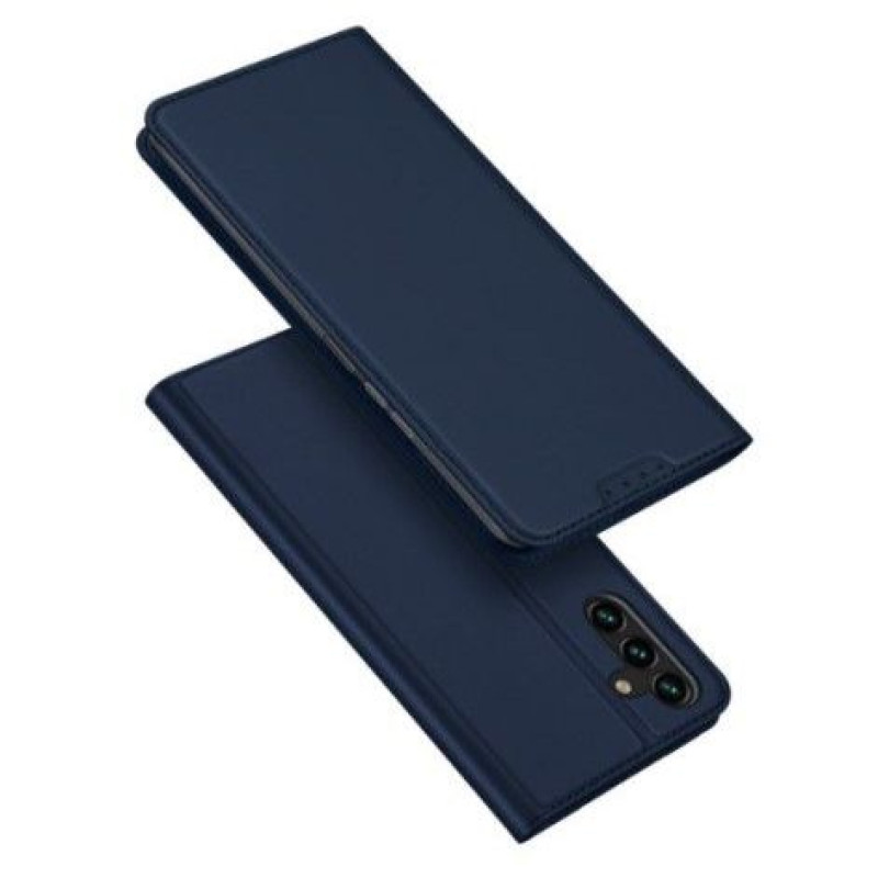 Dux Ducis Atveramie maciņi Dux Ducis Samsung Galaxy A14 4G / 5G Cover with Flip Card Wallet Stand Case Blue