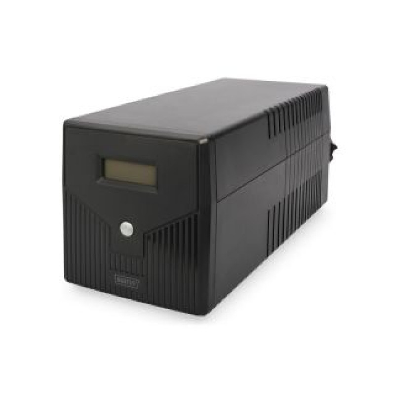 Digitus Serveri Digitus  Line-Interactive UPS DN-170076, 2000VA/1200W 12V/9Ah x2 battery, 4x CEE 7/7, USB, RS232, RJ45,LCD, Simulated sine wave, 198 x 158 x 380 mm, Weight: 10.5 kg