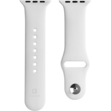 Evelatus Siksniņa Evelatus Universal Apple Watch 42/44/45mm Silicone Loop (S/M 110mm) White