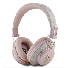 Guess Bezvadu austiņas Guess Universal PU 4G Metal Logo ENC Wireless Headphone