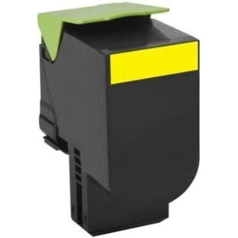 Lexmark Aksesuāri un izejmateriāli LEXMARK  Toner Cartridge Standard Ret EA Toner cartridge, Yellow