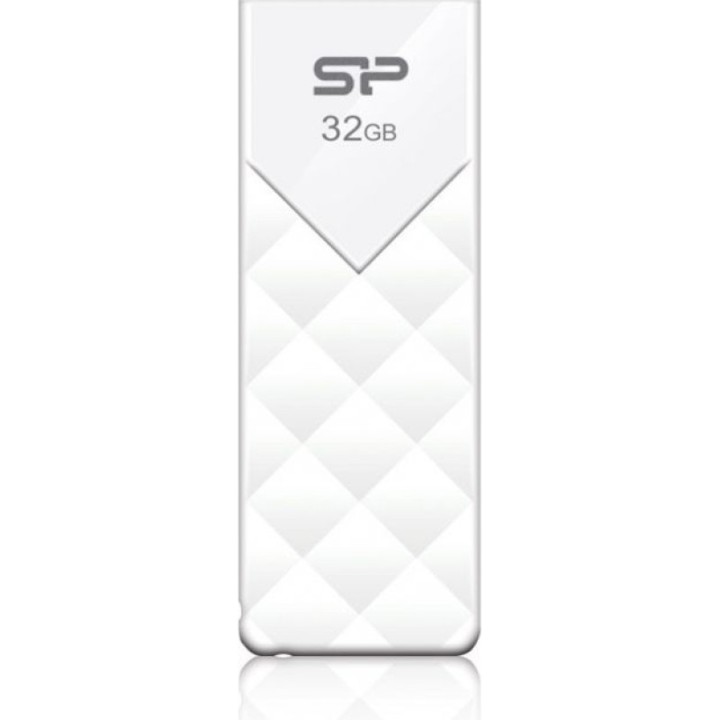 Silicon Power Zibatmiņa Silicon power  Ultima U03 8 GB, USB 2.0, White