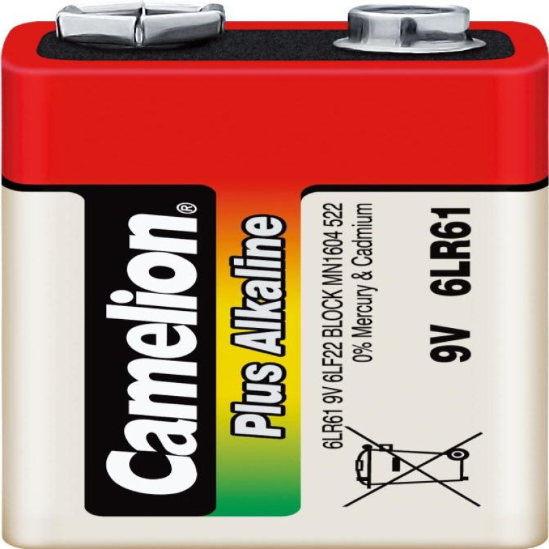 Camelion Cita datorprece Camelion  9V/6LR61, Plus Alkaline 6LR61, 1 pc(s)