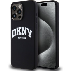 Dkny Aizmugurējais vāciņš DKNY Apple DKNY Liquid Silicone Arch Logo MagSafe Case for iPhone 15 Pro Max Black