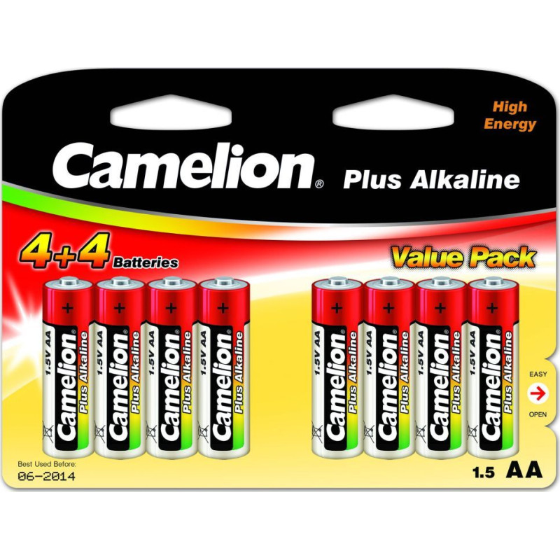 Camelion Cita datorprece Camelion  AA/LR6, Plus Alkaline, 8 pc(s)