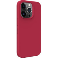 Evelatus Aizmugurējais vāciņš Evelatus Apple iPhone 14 Premium Magsafe Soft Touch Silicone Case Dark Red