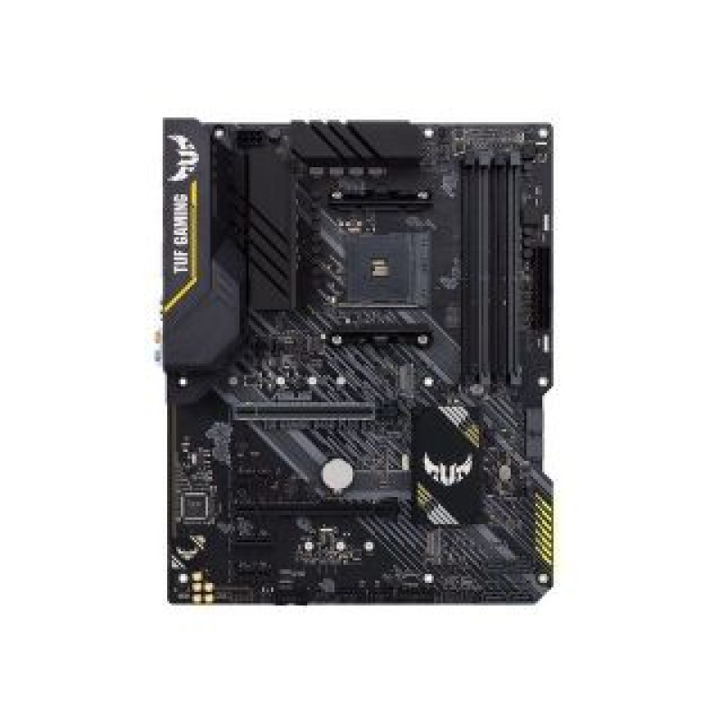 Asus Pamatplate Intel procesorsiem Asus  TUF GAMING B450-PLUS II  TUF GAMING B450-PLUS II Memory slots 4, Number of SATA connectors 6 x SATA-600 (RAID), max 128GB, Chipset AMD B, Processor family AMD, ATX, DDR4, Processor socket AM4