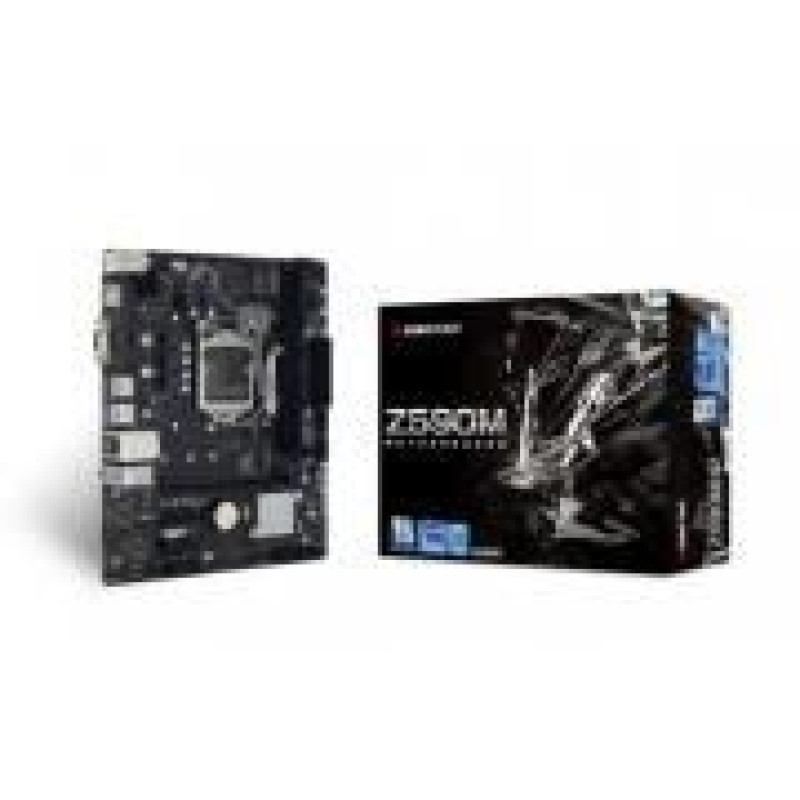 Biostar Pamatplate Intel procesorsiem BIOSTAR  MB Z590 S1200 MATX/Z590MHP