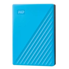Western Digital Cietais disks HDD Western Digital  External HDD||My Passport|6TB|USB 2.0|USB 3.2|Sky Blue|WDBR9S0060BBL-WESN