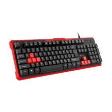 Genesis Datora tastatūra Genesis  RHOD 110 Gaming Keyboard, US Layout, Wired, Red