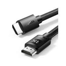Ugreen Kabelis Ugreen  4K HDMI Cable Male to Male Braided 5m Black
