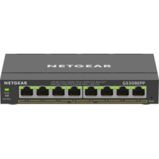 Netatmo Tīkla iekārtas Netatmo  NETGEAR 8PT GE Plus Switch W/HI-PWR POE+