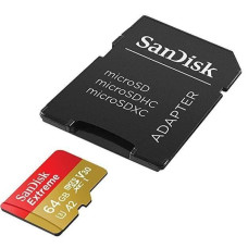 Sandisk By Western Digital Cita datorprece SANDISK BY WESTERN DIGITAL  MEMORY MICRO SDXC 64GB UHS-I/W/A SDSQXAH-064G-GN6AA SANDISK