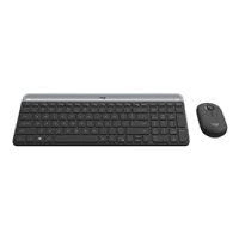 Logitech Datora tastatūra Logitech  LOGI MK470 SlimWirel.Combo GRAPHITE (US)