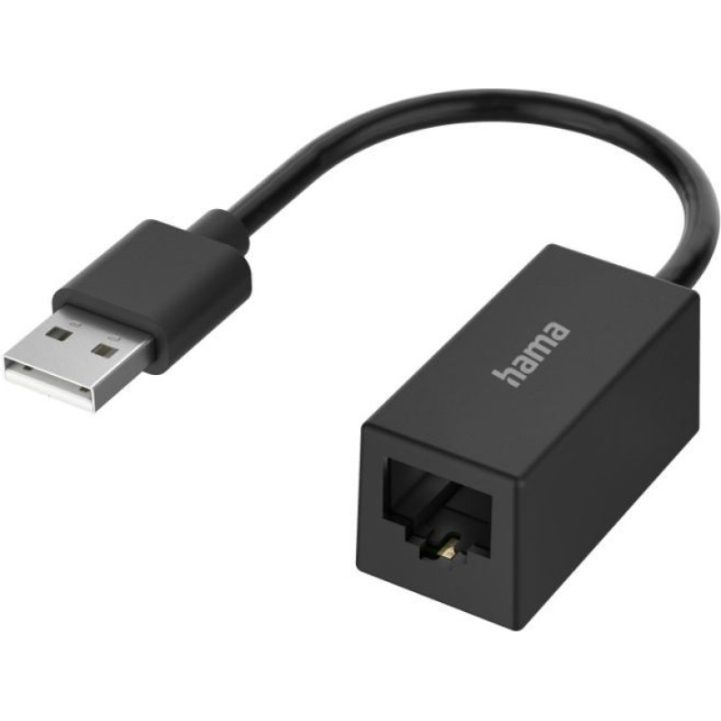 Hama Cita datorprece Hama  Hama 00200324 Network Adapter, USB Plug - LAN/Ethernet Socket, Fast Ethernet