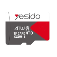 Yesido Atmiņas kartes yesido  FL14 MircoSD Yesido 16GB with Adapter Black