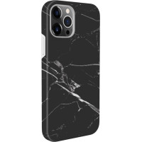 Evelatus Aizmugurējais vāciņš Evelatus Apple iPhone 12 / 12 Pro Premium Silicone case Customized Print Black