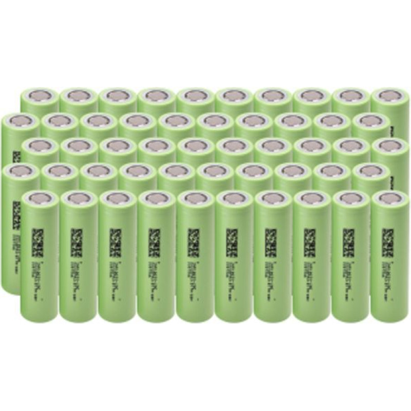 Green Cell Lādētājs Green cell  GREEN CELL 50x Battery cells 3.6V 2600mA