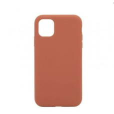 Connect Aizmugurējais vāciņš Connect Samsung Galaxy A34 Premium Quality Soft Touch Silicone Case Saddle Brown