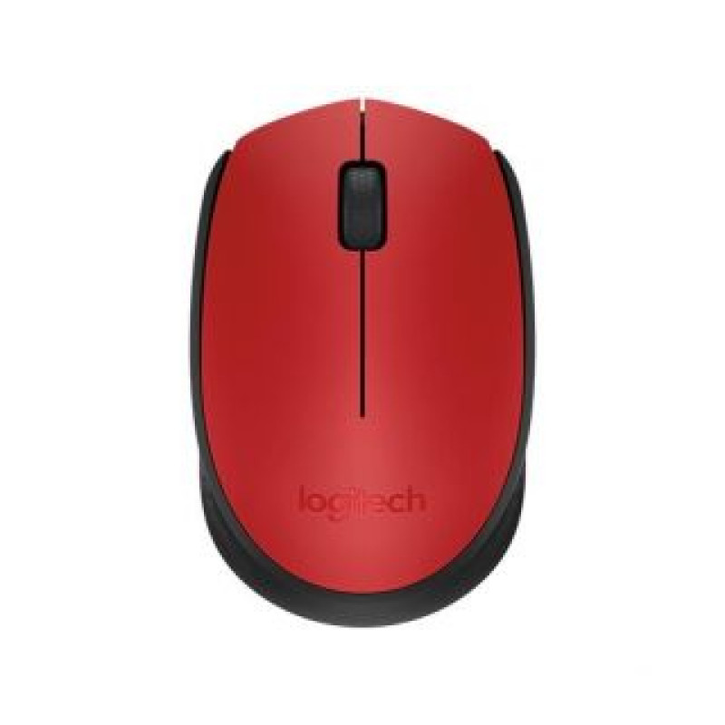 Logitech Datora pele Logitech  MOUSE USB OPTICAL WRL M171/RED 910-004641