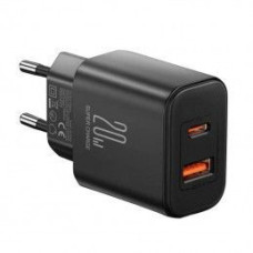Joyroom Adapteris Joyroom  EU Joyroom JR-TCF05 20W USB-A USB-C charger Black