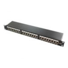 Logilink Datoru piederumi Logilink  LOGILINK NP0061 LOGILINK-  Patch Panel 19-mounting Cat.6A STP 24 ports, black