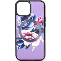Evelatus Aizmugurējais vāciņš Evelatus Apple iPhone 14 Wallet and Slim Cover Case Purple