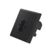 Lanberg Barošanas bloks Lanberg  LANBERG AC-WS01-USB2-F-B AC Wall Socket