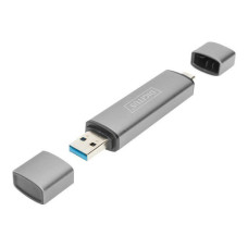 Digitus Cita datorprece Digitus  Dual Card Reader Hub USB-C / USB 3.0, OTG