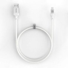 Evelatus Kabelis Evelatus  Cable USB A to C, 1.2M Aluminum housing braiding White